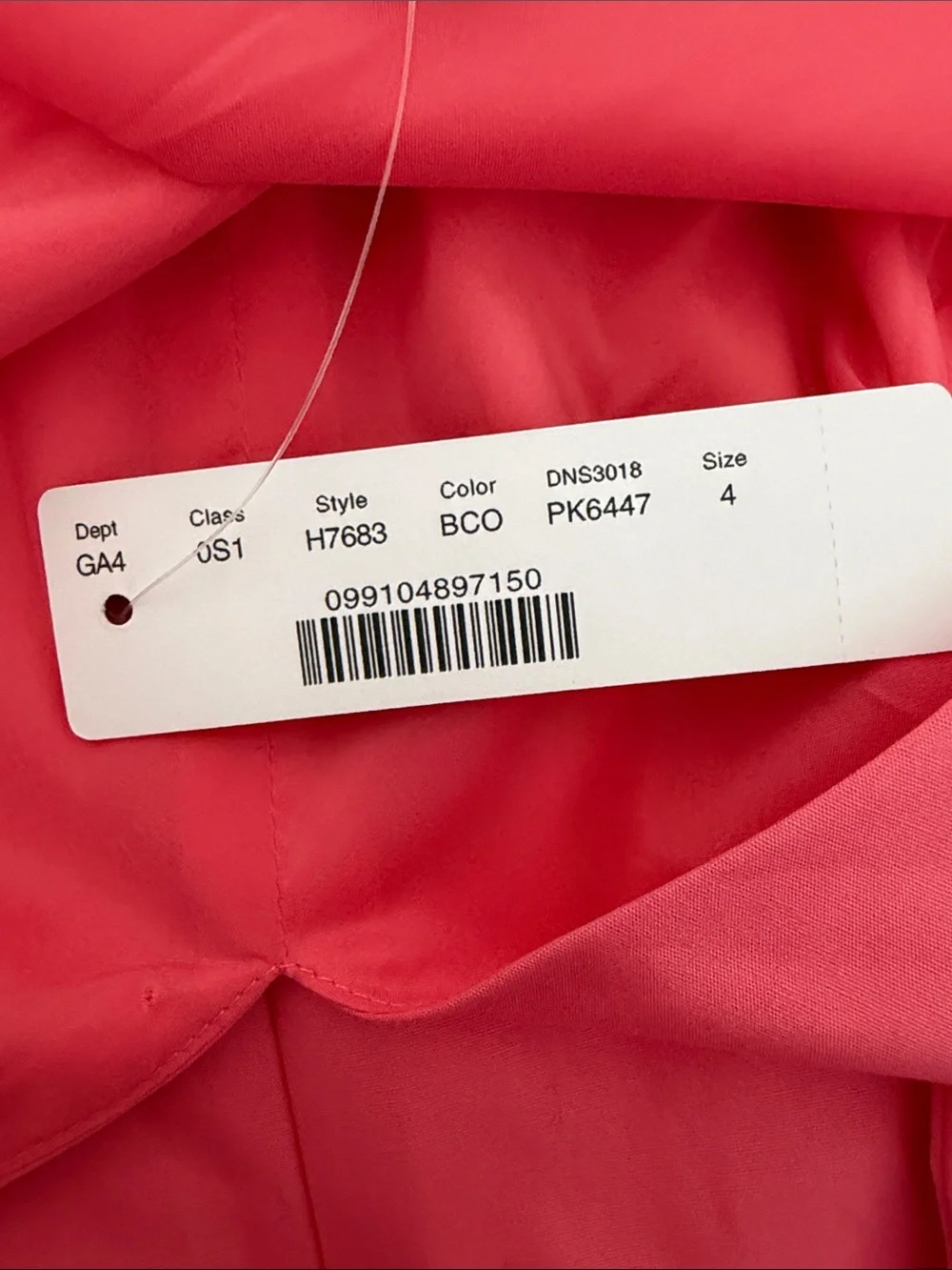 NWT J. Crew Wrap-Tie Jumpsuit in Stretch Poplin Bright Coral Size 4